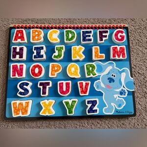 Melissa & Doug Blue's Clues Colorful Alphabet Puzzle